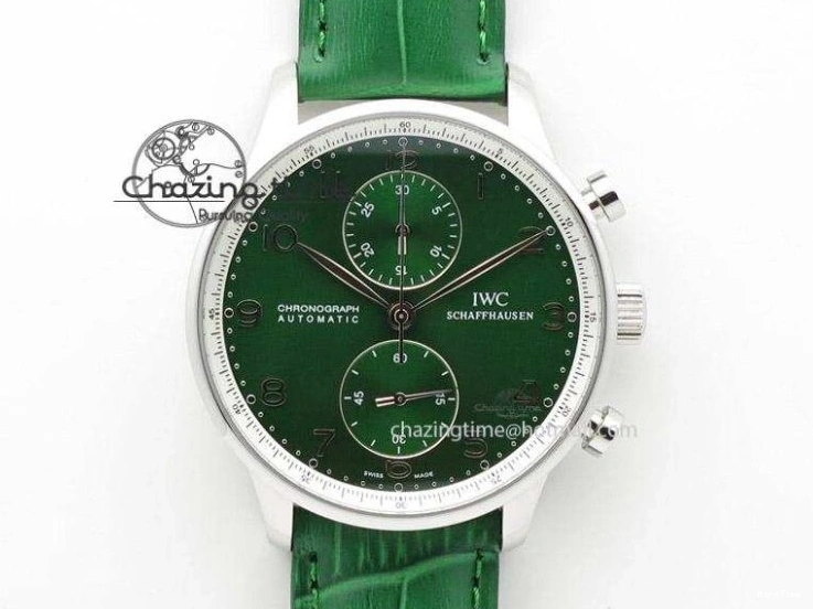 MIROTIME 0513 GoAnywhere Portuguese IW5444 RG White Dial RG Numbers On Brown Leather Strap A 7253